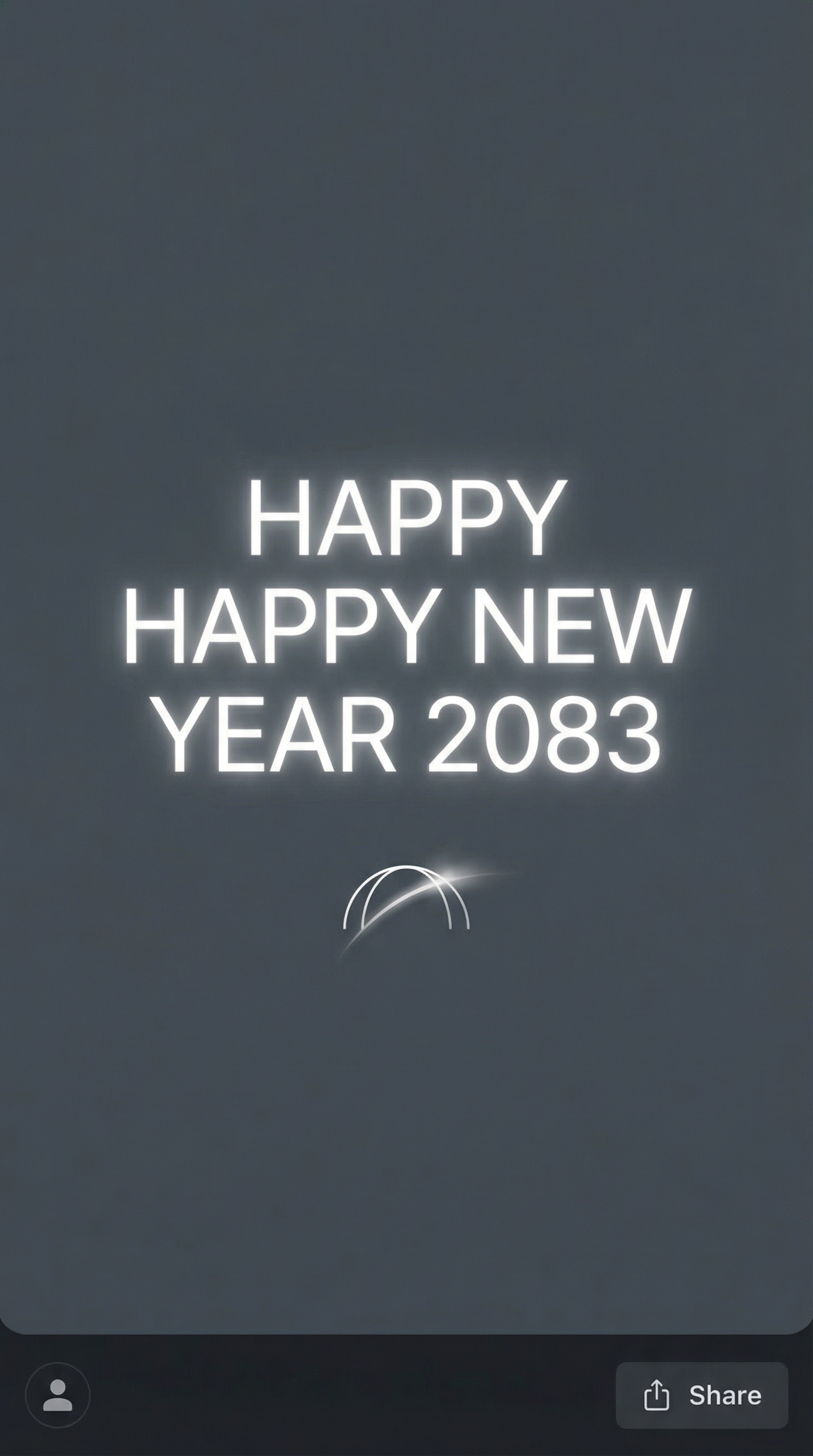 Happy New Year 2083